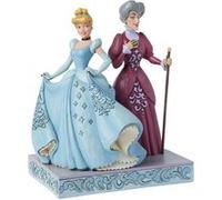 Figurine Disney Tradition - Cendrillon - Cendrillon Et Lady Tramaine