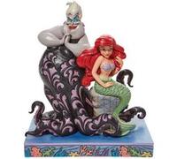 Figurine Disney Tradition - La Petite Sirene - Ariel Et Ursula G