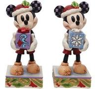 Figurine - Disney Tradition - Mickey Avec Cadeau