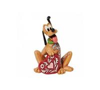 Enesco Figurine Disney Tradition Mickey et Pluto Love Mini (cœur)