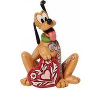 Enesco Figurine Disney Tradition Mickey et Pluto Love Mini (cœur)