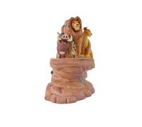 Figurine Disney Tradition - Roi Lion - 30e anniversaire - Jim Shore - Effet bois