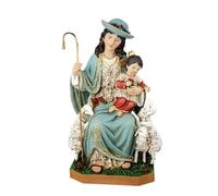 Figurine Divine Bergère Résine Peinte à la Main 30 cm