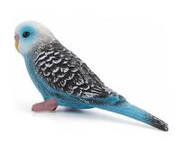Figurine d'oiseau de Perroquet de Perruche simulée, PVC Modèle Statue d'oiseau Perruche Artificielle, Ornement Perroquet pour décoration gâteau Jardin à la Maison