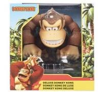 Figurine donkey kong articulee deluxe 15 cm collector - super mario collection - personnage singe - set jouet et carte