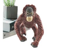 Figurine d'orang-outan, jouet animal simien Figurine réaliste de jouet de