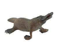 Figurine d'ornithorynque - Jouet animal anti-chute et résistant à l'usure, figurine de jeu de simulation vive, construction fiable en PVC solide, étui d'accessoires résistant aux chocs, modèless
