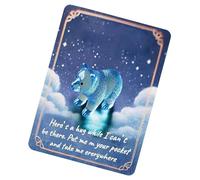 Figurine d'ours miniature de poche en résine pour décoration de la maison, fête d'anniversaire d'enfant, cadeau de mariage