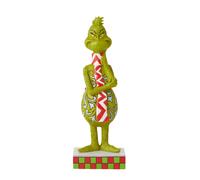 Figurine Dr Seuss Le Grinch avec longue ?charpe Enesco Jim Shore 9 pouces Multicolore