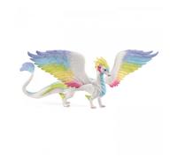 Figurine Dragon arc-en-ciel, des 5 ans, 70728 Bayala, 34 x 23 x 11 cm