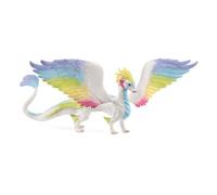Figurine Dragon arc-en-ciel, dès 5 ans, Schleich 70728 Bayala, 34 x 23 x 11 cm