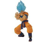 Figurine Dragon Ball - BANDAI - 12 cm - Super Sayan Blue Goku/Vegeta/Broly - Modèle Aléatoire - Enfant