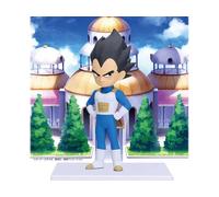 Figurine Dragon Ball Daima Vegeta avec panneau