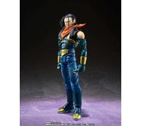 Tamashii Nations Figurine Super Android 17 Dragon Ball GT 15 cm 4 paires de mains