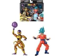 Figurine Dragon Ball Super Dragon Stars 17 cm - Golden Freezer vs Super Saiyan Blue Goku - BANDAI