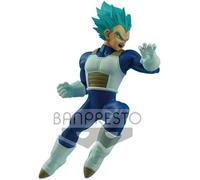 Figurine Dragon Ball Z Super Banpresto - Super Saiyan Bleu Vegeta - 16 cm