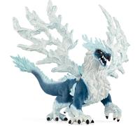 Schleich Figurine fantastique Dragon de glace Eldrador 70790 – 19×22×13 cm – Dès 7 ans