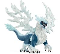 Dragon de glace, Figurine fantastique, pour enfants dès 7 ans, figurine, 19 x 22 x 13 cm - schleich 70790 ELDRADOR