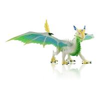Figurine Dragon de Glace, Figurines Dragon Dinosaure F-igurine Modèle F-igurine PVC Statue Décoration Jouet Fête de Noël Cadeau d'anniversaire pour Enfants