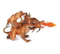 Figurine Dragon deux têtes Or - PAPO - LE MONDE FANTASTIQUE - Pour Enfant à partir de 3 ans