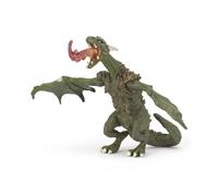 Figurine Dragon vert articulé PAPO - Modèle 36006 - Pour enfants à partir de 3 ans