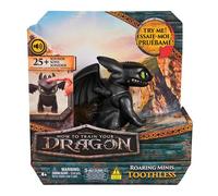 Dreamworks Dragons - How To Train Your Dragon - Mini Dragon Interactif Krokmou - Figurine Interactive Qui Réagit Au Toucher Avec 25 Effets Sonores - Mouvements Réalistes - Jouet Enfant 4 Ans Et +