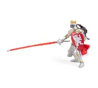 Papo Figurine Roi au dragon rouge – Le Monde Médiéval – Pour enfant dès 3 ans