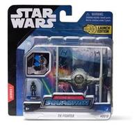 Figurine du vaisseau TIE Fighter Star Wars Micro Galaxy Squadron 12 cm Multicolore G