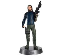 Figurine Eaglemoss Hero Collector Marvel Avengers Infinite War Heavyweights Winter Soldier Bleu TU