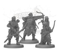 Figurine Edge Zombicide Black Plague : Deadeye Walkers Multicolore 30x16,5x39 cm