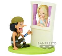 Figurine Educa Borras One Piece Usopp & Kaya Log Stories Vert 7 cm