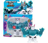 Figurine élastique - MRBEAST LAB - Goo Jit Zu - Tigre Dragon - 11 cm