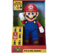 SUPER MARIO C'Est Une A Me, Mario Parlant 30.5cm Figurine 30 + Phrases Et Sons