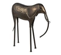 Figurine Éléphant 86 cm Couleur cuivre Métal