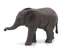 Figurine éléphanteau African, Animal Planet, 8,5 cm x 4,5 cm x 2,5 cm G