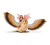 Figurine Elfe a dos de chouette scintillante V2 - Gamme bayala