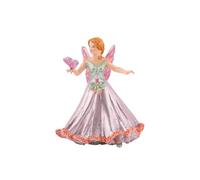 Figurine elfe papillon rose