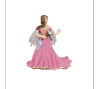 Figurine elfe rose au lys