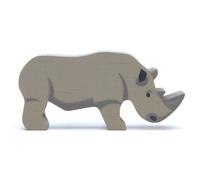 Figurine en bois Animaux d'Afrique Rhinocéros 10cm Tender Leaf Toys®