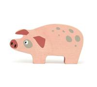 Figurine en bois Animaux de la ferme Cochon 8 cm Tender Leaf Toys®