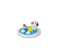Figurine en Bois Bonhomme de Neige Dans Eisbad Avec Bain Hauteur 6,5cm Neuf