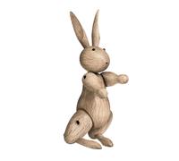 Figurine en bois lapin H 16cm