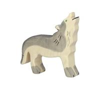 Figurine en bois Loup