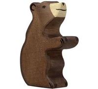 Holztiger Figurine Ours brun 80186 – Petit, assis