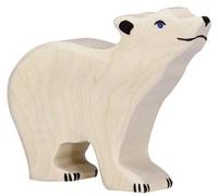 Figurine En Bois Ours Bébé Polaire Holztiger