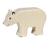 Holztiger Figurine animale Ours polaire mangeant – 2041095
