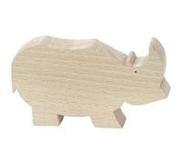 Figurine en bois Pompon Rhinocéros Vilac® France