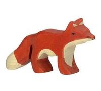 Figurine en bois Renard bébé HOLZTIGER Rouge G