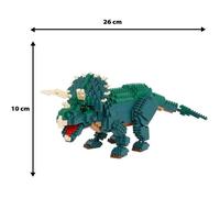 Figurine en briques - BANDAI - NANOBLOCK - Triceratops Deluxe - 930 pcs
