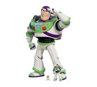 Figurine en carton - Disney - Buzz l'éclair - 129 cm - Décoration intérieure - Mixte